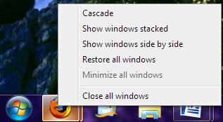 如何显示关闭还原 Windows 7任务栏小技巧【组图】