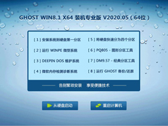 GHOST WIN8.1 X64 装机专业版 V2020.05 （64位）
