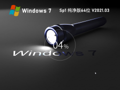 Win7 SP1纯净版64位 V2021.03