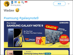 三星Galaxy Note9印尼版售价遭曝光