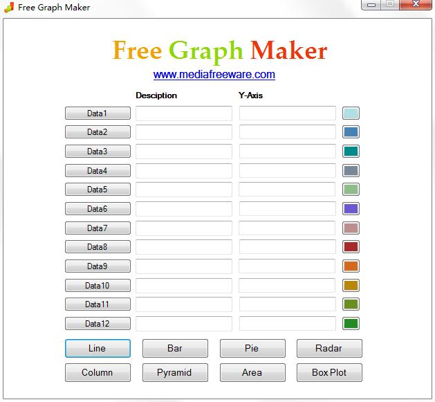 统计图表制作软件(Free Graph Maker)