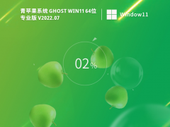 青苹果系统 Ghost Win11 64位 最新专业版 V2022.07